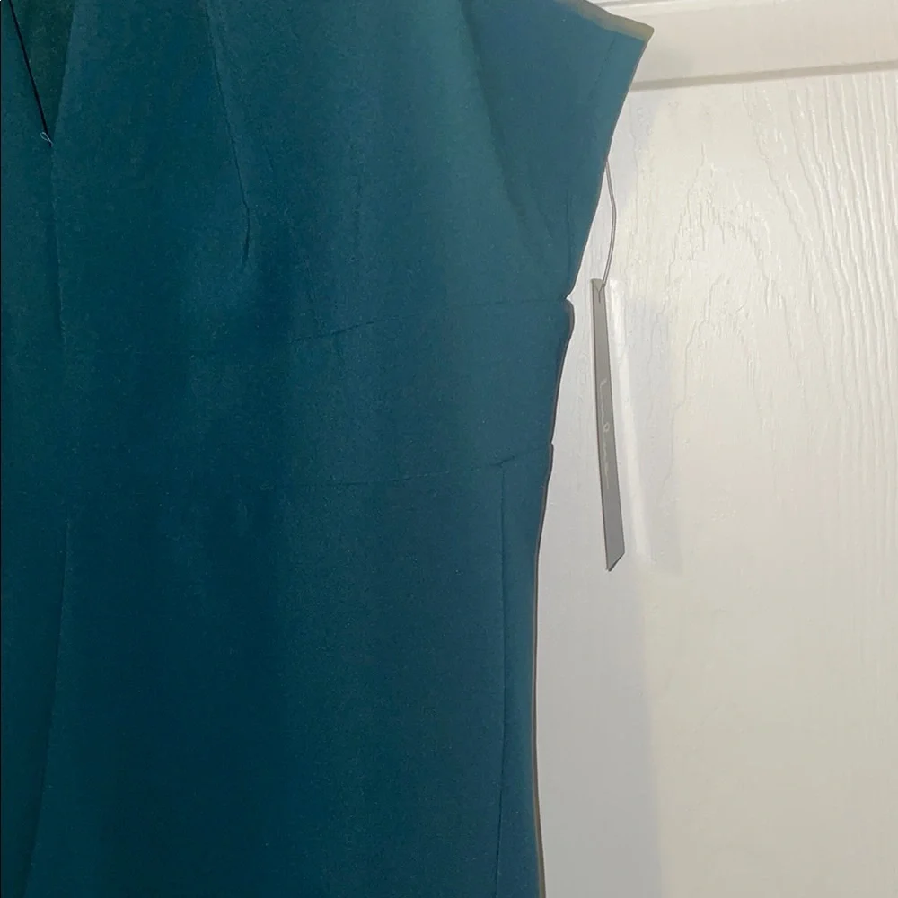 Lulu's Green Halter Sheath Dress - Picture 3 of 6